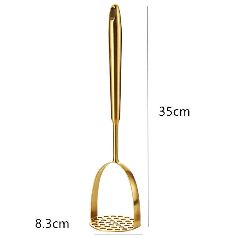 Casa Esprema De Batata De Aço Inoxidável, Triturador De Alimentos Manual, Presser De Alho Suave, Ricer De Abóbora, Gadgets De Cozinha, Utensílios Domésticos