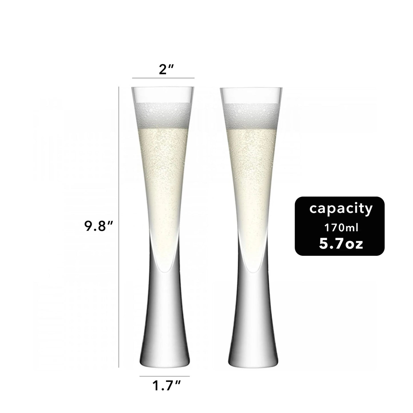 Taças de Cristal Soprados à Mão Sofisticados