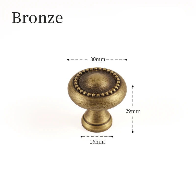 Puxadores de Bronze Antigo para Armário - Elegância e Sofisticação