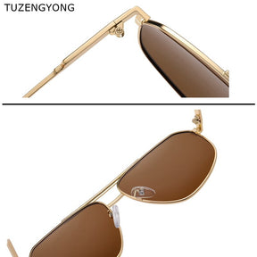 2023 Brand Polarized Sunglasses Men New Fashion Polygonal Sun Glasses Accessories Women Driving UV400 Goggles High Quality