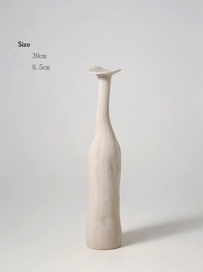 Vaso De Arranjo De Flores De Estilo Nórdico, Decoração De Casa Moderna, Cor Morandi, Arte Simples, Decoração De Sala De Estar Primitiva