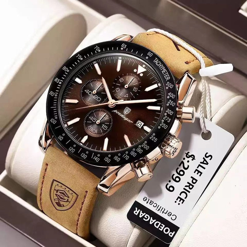 2023 New Men Watches Brand Luxury Silicone Strap Waterproof Sport Quartz Chronograph Military Watch Men Clock Relogio Masculino