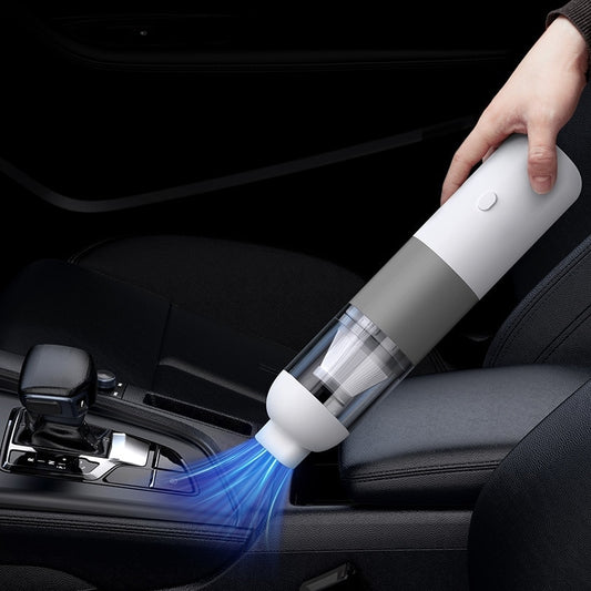Aspirador de Pó Portátil para Carro - Recarregável